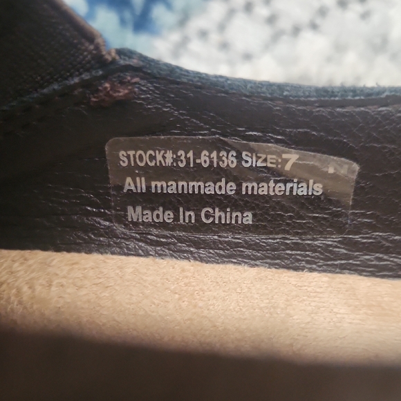 New- Easy Street Dark Brown Rasy Street Slip-On Loafers Size 7 - Picture 6 of 6